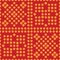 Maroon colour Traditional Indian Bandhani pattern background, seamless decorative geometric patoda Bandana