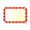 Marquee light border icon. Clipart image