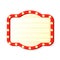 Marquee light border icon. Clipart image