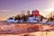 Marquette Harbor Lighthouse On Lake Superior, Michigan's Upper Peninsula