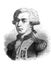 Marquis de Lafayette French politician participant in the great French Revolution in the old book The Essays in Newest History, by