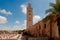 Marrakesh, Minarett of Mosque of Koutoubia, Morocco