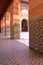 MARRAKESH, MOROCCO: Courtyard of the Medersa Ben Youssef