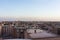 Marrakesh old town city view panorama from rooftop