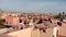 Marrakesh panoramic view with camera rotation from a roof 1