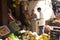 Marrakesh Street fruit vendor