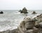 Married Couple Rocks, Mie Prefecture, Japan.