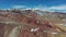 Mars. Geological formation near Kyzyl Chin river on mountain Altai