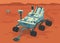 Mars research rover