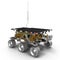 Mars Rover Sojourner 3D Illustration on White Background