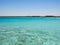 Marsa Matruh, Egypt. The amazing sea with tropical blue, turquoise and green colors. Relaxing context. Fabulous holidays