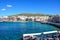 Marsalforn coastline, Gozo.