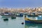 Marsaxlokk fishermen village in Malta