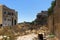 Marsaxlokk, Malta, August 2019. A wasteland at the site of a destroyed house in a seaside town.