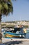 Marsaxlokk malta fishing village luzzu boat