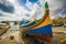 Marsaxlokk, Malta - Traditional Luzzu fisherboat at the famous market of Marsaxlokk