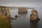 Marsden Rock, Tyne and Wear, UK.