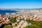 Marseille aerial panoramic view, France