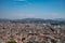 Marseille aerial view from Notre-Dame de la Garde Church, Provence, France