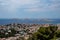 Marseille aerial view from Notre-Dame de la Garde Church, Provence, France