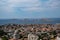 Marseille aerial view from Notre-Dame de la Garde Church, Provence, France