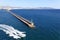 Marseille Breakwater and Pilot Boat