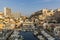MARSEILLE, FRANCE - OCTOBER 02, 2017: The Vallon des Auffes - a little traditional fishing haven