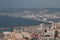 Marseille, France - Sep 30, 2018: Sea gulf, city and passenger-and-freight port