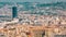 Marseille, France. Urban panorama, skyline cityscape of Marseille, France