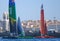 Marseille, France â€“ September 20 21 & 22, 2019: Teams Australia & China, during sailGP final World Series on september 20 21 &