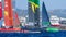 Marseille, France â€“ September 20 21 & 22, 2019: Teams Australia & China, during sailGP final World Series on september 20 21 &