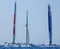 Marseille, France â€“ September 20 21 & 22, 2019: Teams Japan, Australia & France, during sailGP final World Series on september