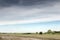 Marsh lands landscape in england