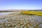 Marsh Landscape in Baylands Park view towards Byxbee park, Palo Alto, San Francisco bay area, California