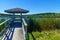 Marshland view in Harvey, New Brunswick