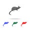 The marsupial marten icon. Elements of Australian animals multi colored icons. Premium quality graphic design icon. Simple icon fo