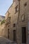 Martano, Messapian city. Salento, Puglia Italy, view of alleys and buildings. September morning