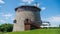Martello Tower #1 at Battlefields Park overlooking the Saint Lawrence River in Quebec City, Canada