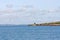 Martello Tower, Howth harbour in Ireland