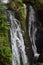 Martental, Germany - 06 02 2022: Waterfall in Martental, two upper streams