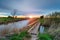 Martham Broad on the River Thurne in the Norfolk Broads