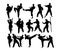 Martial Art and Karate Silhouettes