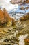 Martial glacier landscape, ushuaia, tierra del fuego, argentina