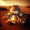 martian colony on planet mars