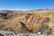 `Martian landscape` in the Kyzyl-Chin tract, Chui steppe, Gorny Altai,