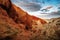 `Martian` landscapes. Chui steppe, Kyzyl-Chin valley