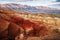 `Martian` landscapes. Chui steppe, Kyzyl-Chin valley