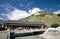 Martigny bridge and castle