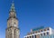 Martini tower and Vindicat building in Groningen