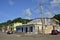 Martinique, picturesque village of Grand Riviere in West Indies